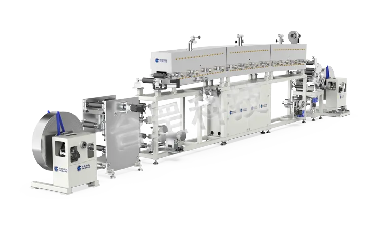 金属钢带涂布复合设备