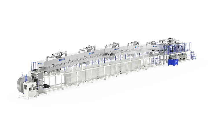 湿法涂布五层复合涂布机