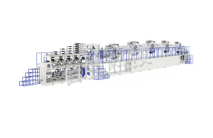 湿法涂布五层复合涂布机2