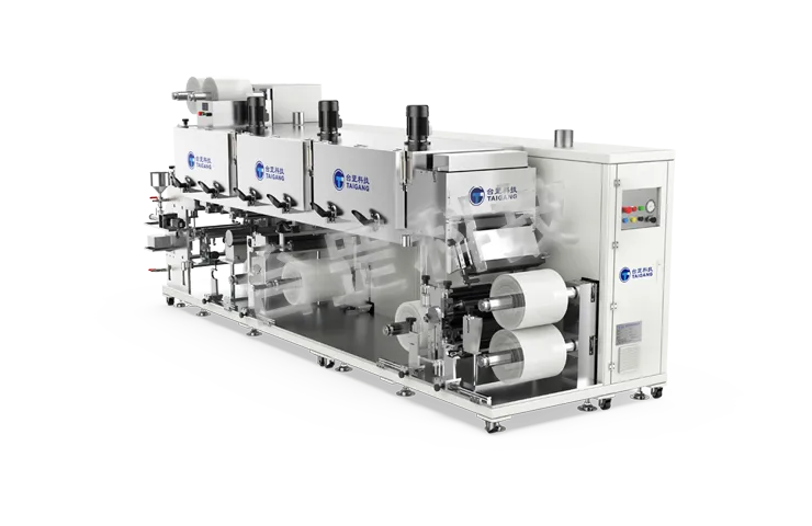 小型微凹狭缝剥离涂布复合机2