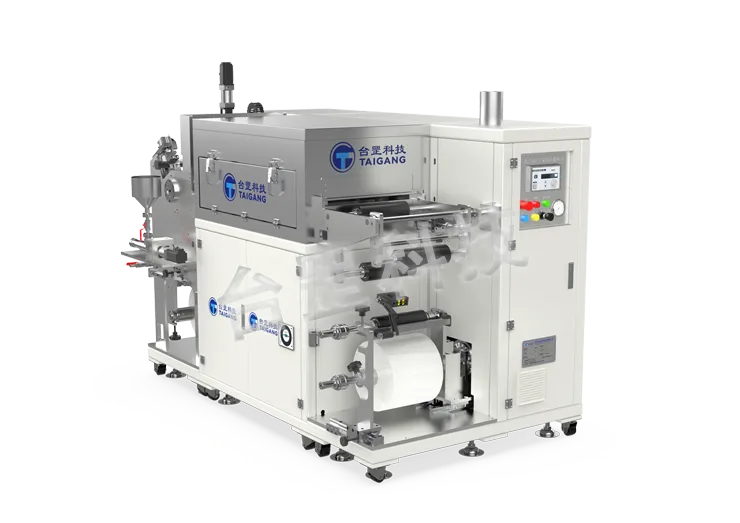 逗号狭缝涂铜箔铝箔涂布机2