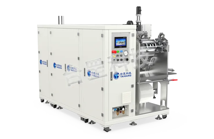 逗号狭缝涂铜箔铝箔涂布机3